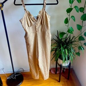 Topshop Livvy Spot Jumpsuit
